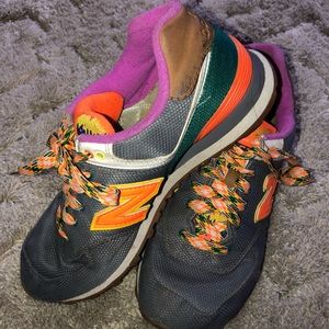 New balance multi color sneakers